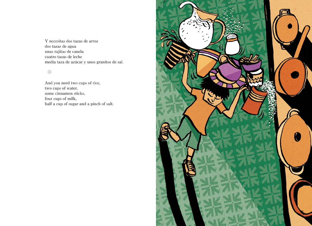 A Cooking Poem Un poema para cocinar Rice Pudding Arroz con leche